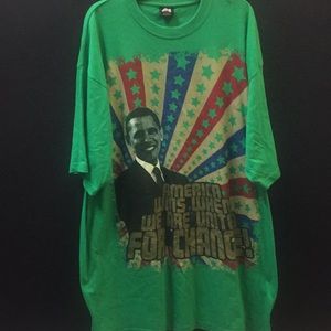 3XL M Obama T Shirt